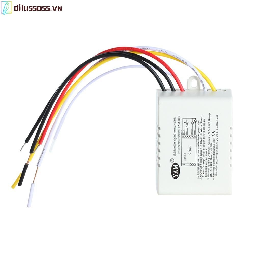 Bộ Truyền Tín Hiệu Điều Khiển Đèn Từ Xa Không Dây 220v