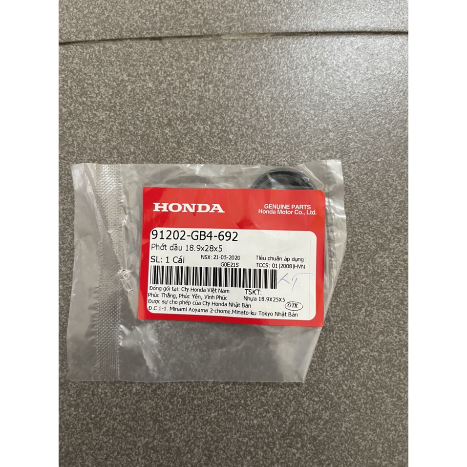 phớt mâm lửa xe wave 100 phớt cần số dò đạp phớt nhông hàng chính hãng 91305035003 91201GB4691 91202GB4691