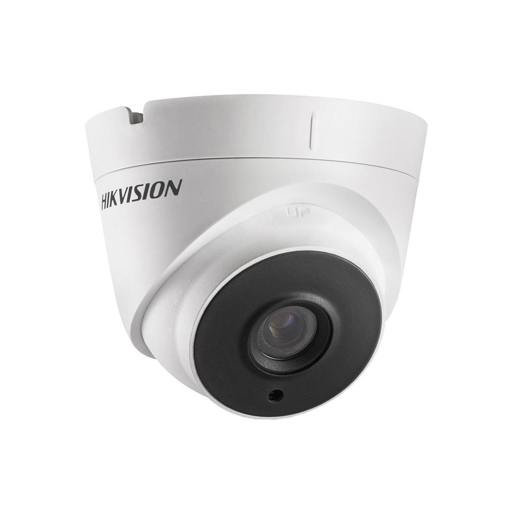 Camera HD-TVI hình bán cầu hồng ngoại 40m EXIR Trong nhà/Ngoài trời 3MP HIKVISION DS-2CE56F7T-IT3 (Trắng)