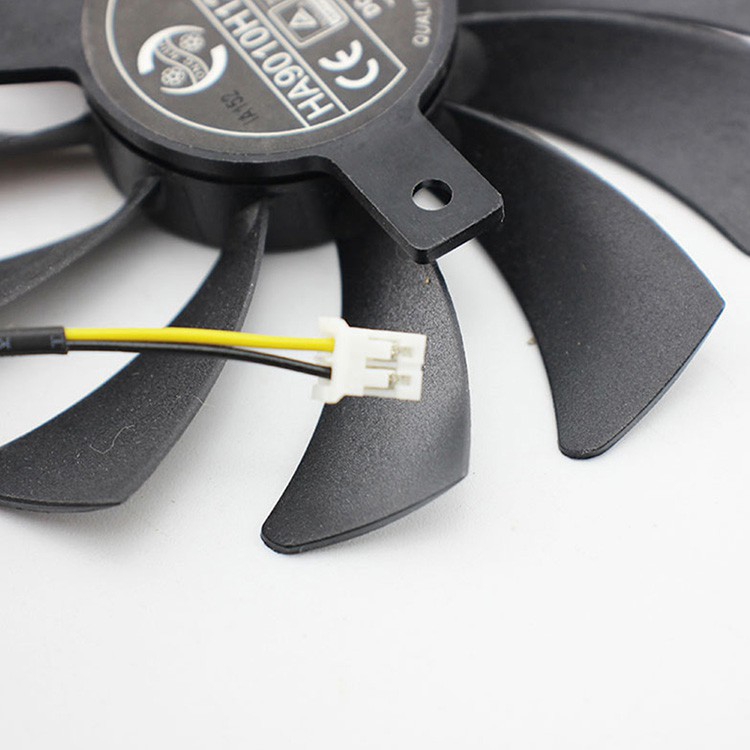 Quạt làm mát GPU card đồ họa HA9010H12F-Z cho MSI RX560 GTX1050 / 1050ti AERO ITX