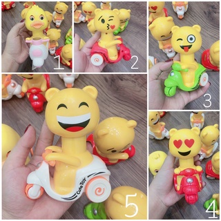 Đồ chơi cho bé vịt đi xe máy, vịt chạy vespa cực ngầu, siêu dễ thương, siêu hot nhiều hình
