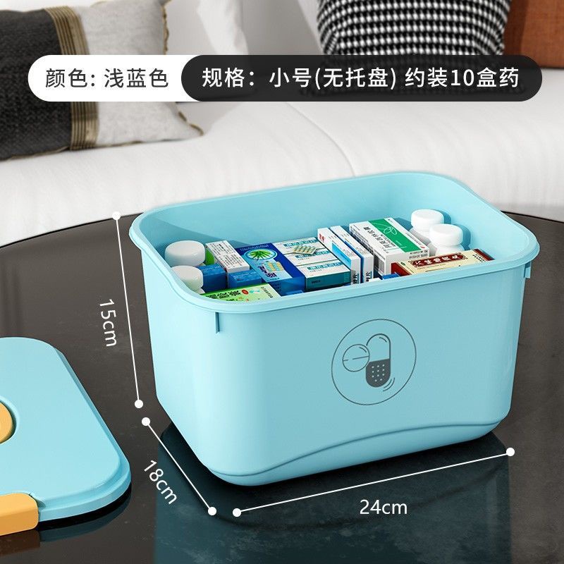 Hộp Đựng Thuốc Cỡ Lớn Nhiều Ngăn Tiện Dụng Cho Gia Đình