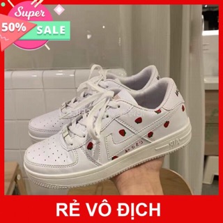 (ORDER) Giày air nữ in hình dâu