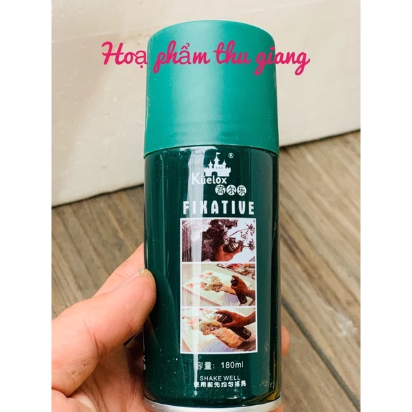 ⚡⚡ Bình Xịt Varnish Kuelox Phủ Bóng Và Bảo Quản Tranh 180ml/300ml