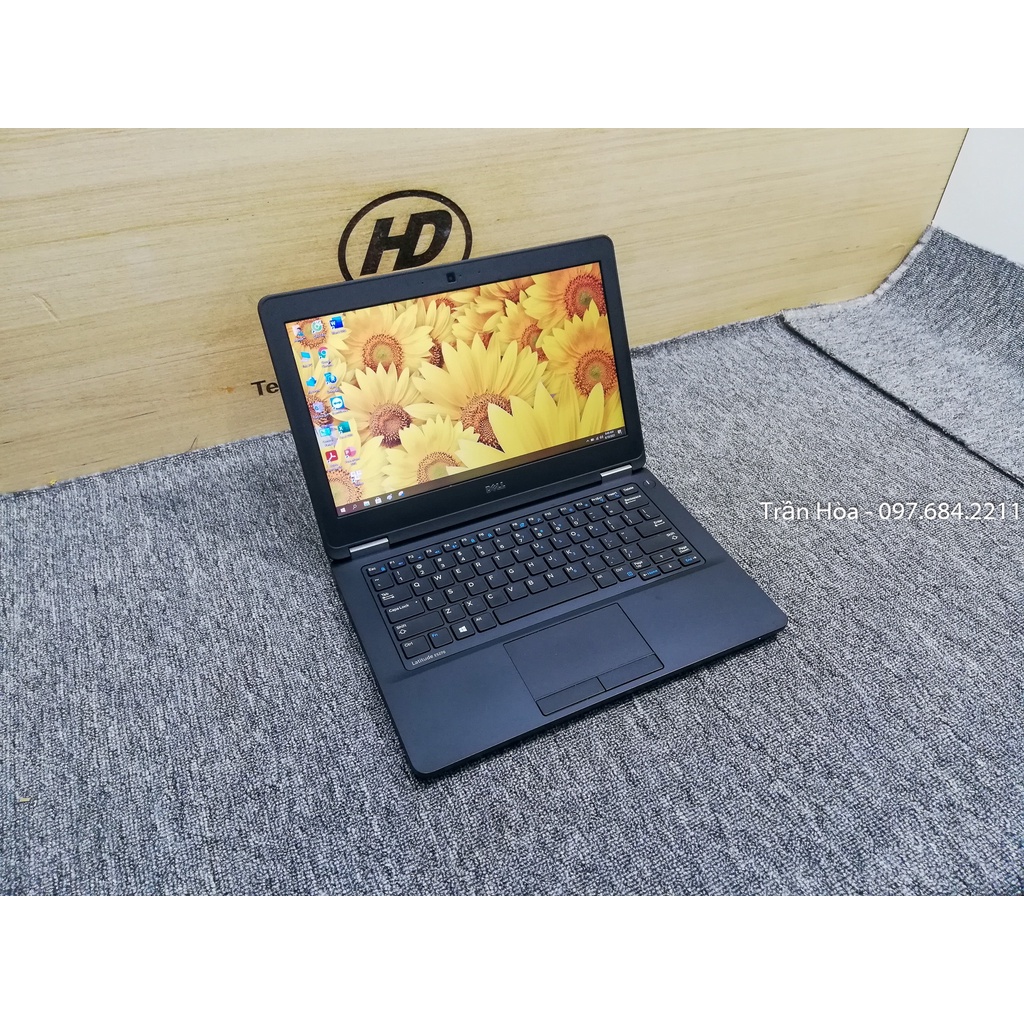 [Laptop 12.5inch nhỏ gọn nhẹ] - Dell Latitude E5270 - Core i5 6300u, Ram 8GB, ổ SSD 256GB, vỏ nhôm. | BigBuy360 - bigbuy360.vn