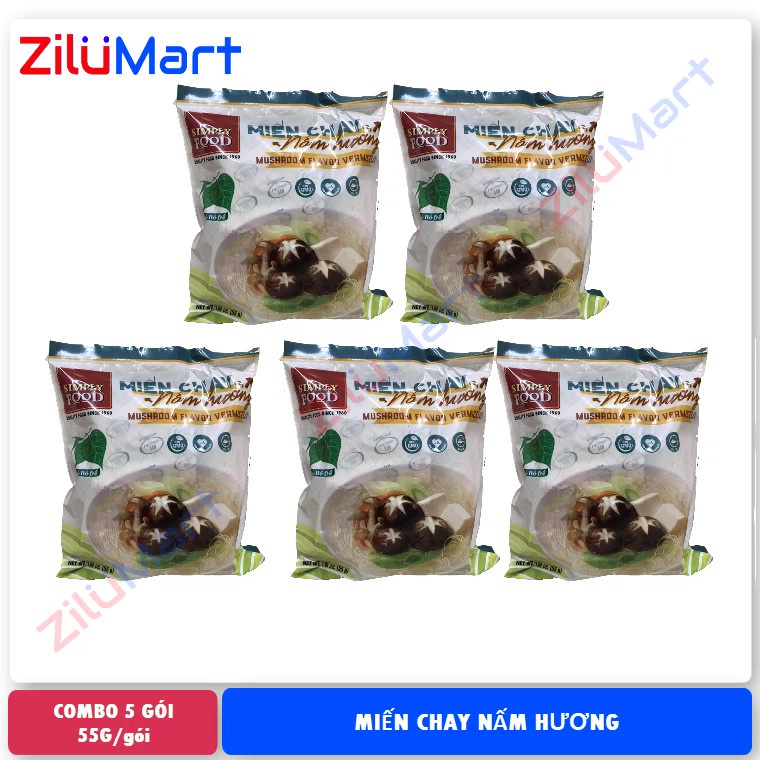 Miến chay nấm hương  loại 55g