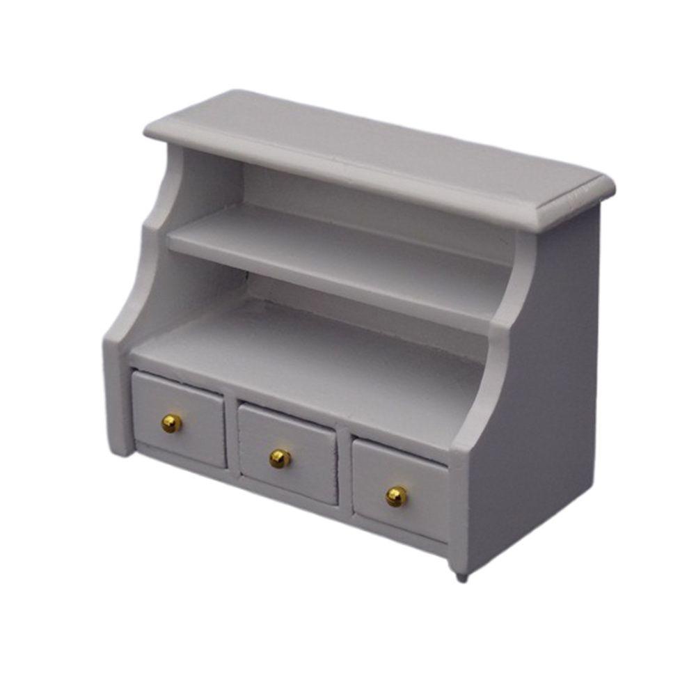 Mô Hình Tủ Khăn / Đồ Chơi Bằng Gỗ DIY Trang Trí Nhà Búp Bê
