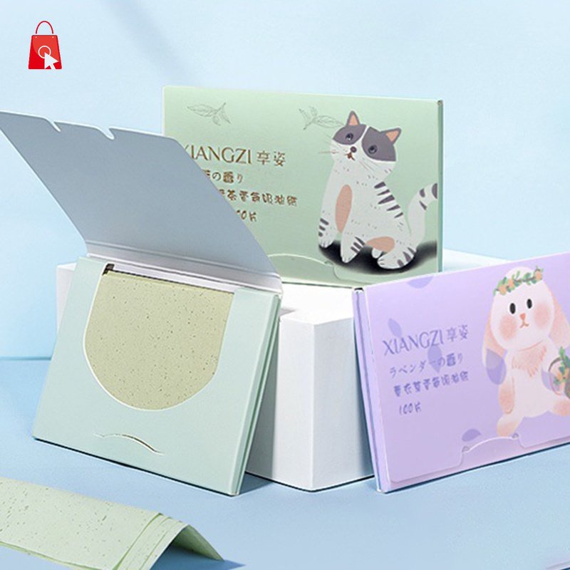 Set 100 Giấy Thấm Dầu Có Thể Tháo Rời Tiện Dụng