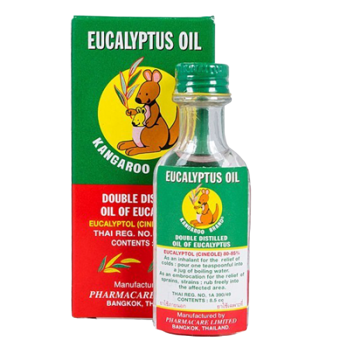 Dầu khuynh diệp Eucalyptus Oil Kangaroo Brand (Thái Lan)