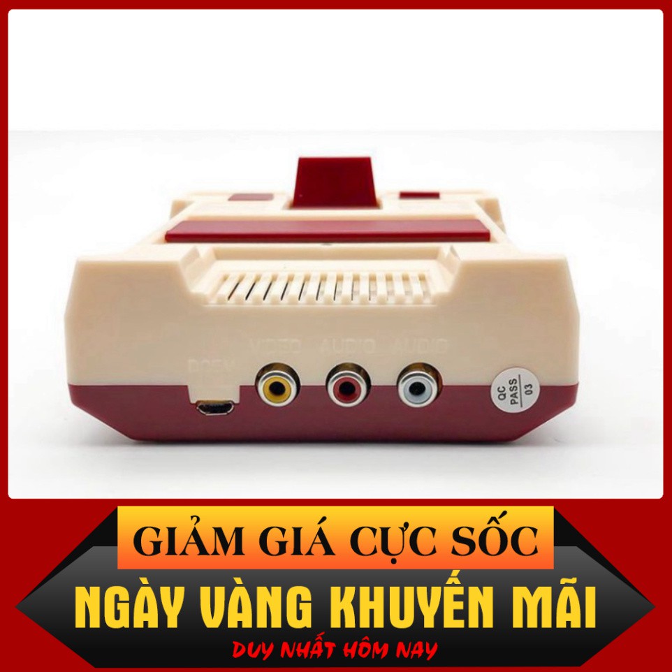 DUY NHẤT HÔM NAY Máy chơi game điện tử 4 nút Family Computer có 500 trò chơi không trùng lặp trong máy + băng 132 trò ch