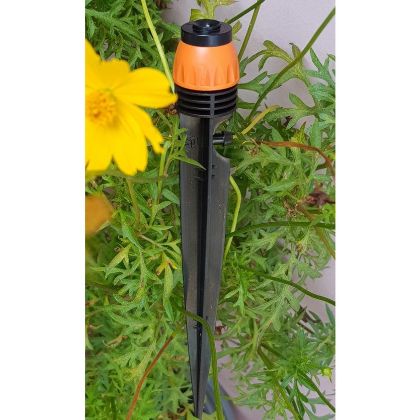 Béc tưới gốc xòe 360 độ có que cắm, 0-80L/H, Bán kính 0-1,0m