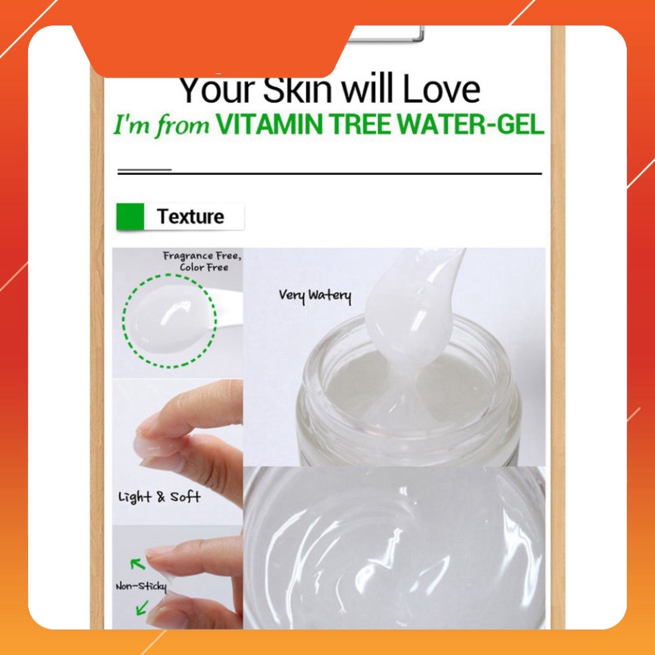 CHI ÂN HÈ Gel Dưỡng Ẩm Sáng Da I'm From Vitamin Tree Water Gel 75gr CHI ÂN HÈ