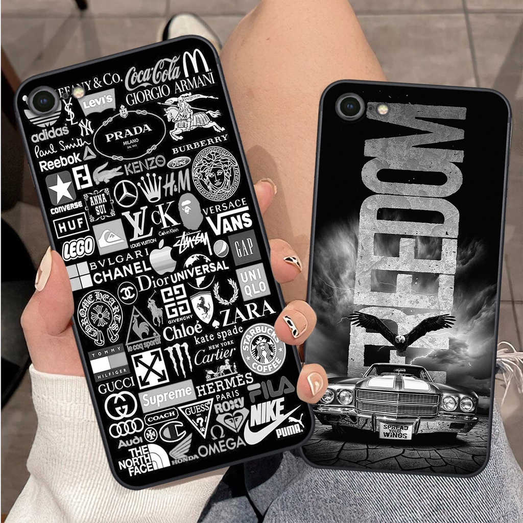 Ốp Iphone 6/6S/6 Plus/6S Plus/7/8/7Plus/8Plus in hình thương hiệu sang trọng cá tính siêu bền