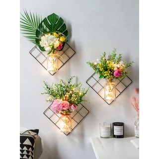 Hoa giả treo tường trang trí nội thất đẹp mắt
