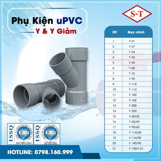 Y giảm 60 PVC Siêu Thành MỚI NHẤT 60/42, 60/49