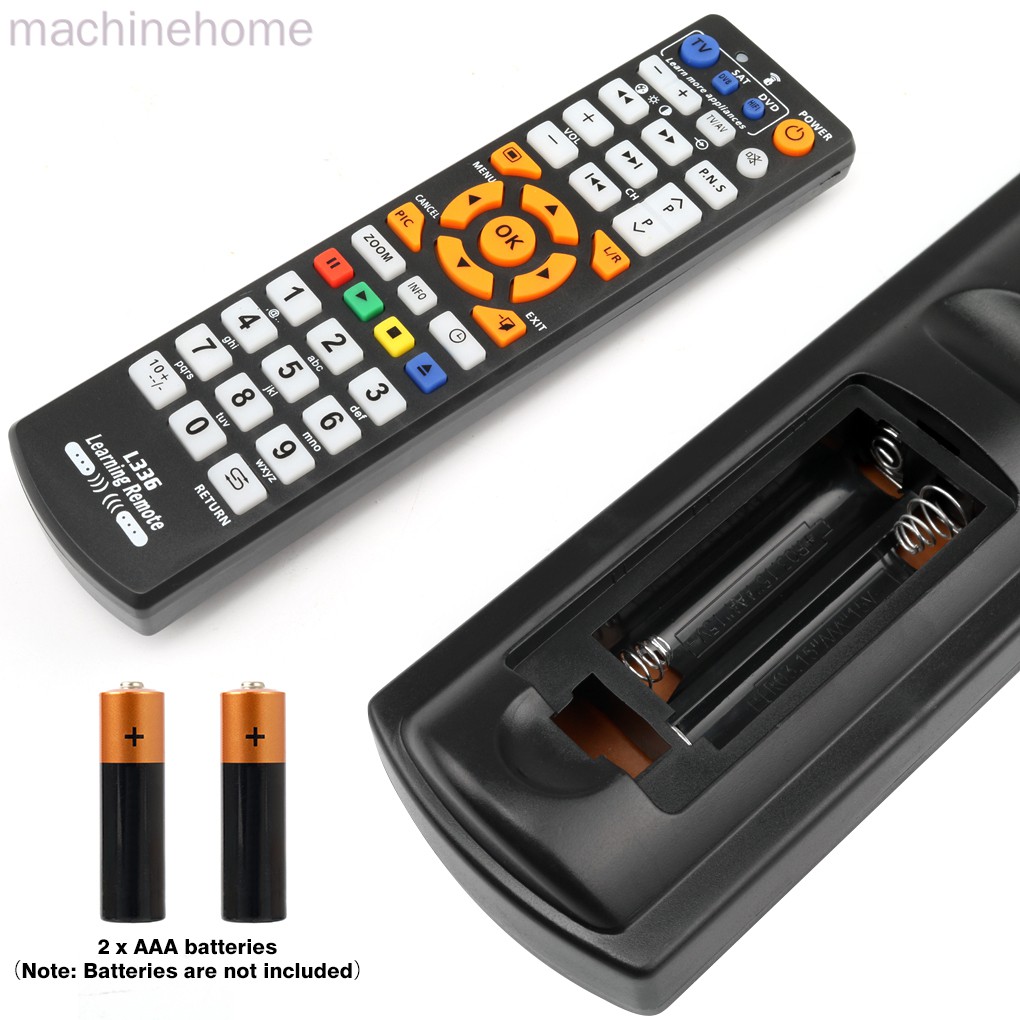 Điều khiển điều khiển từ xa thông minh với chức năng học cho TV CBL DVD SAT L336