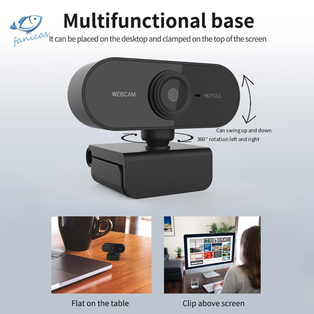 Webcam 1080p Kết Nối Usb Cho Máy Tính | BigBuy360 - bigbuy360.vn