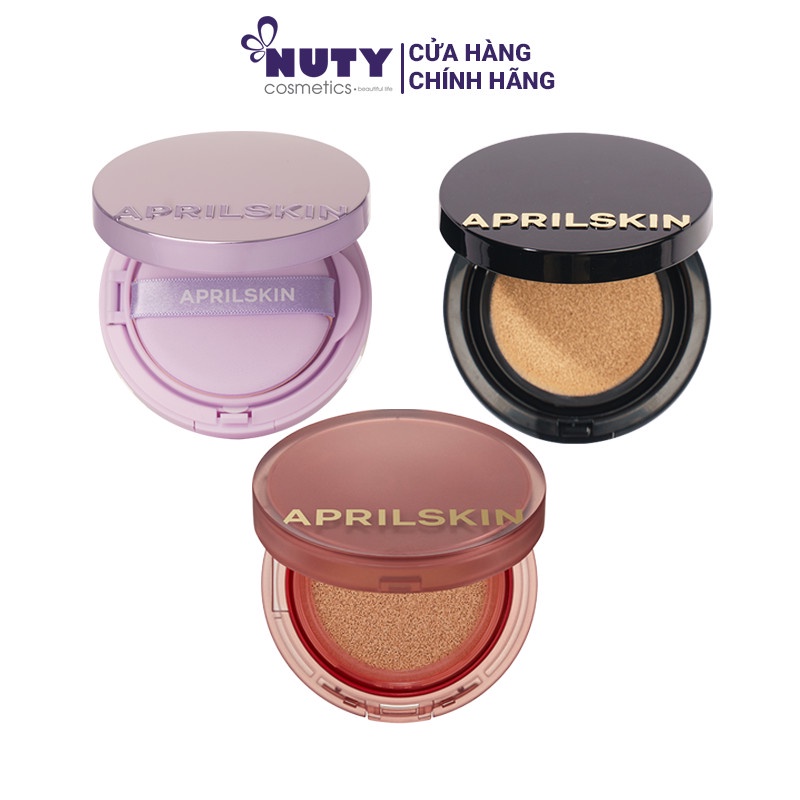 Phấn Nước Aprilskin Ultra Slim Cushion SPF50+/PA+++ (15g x 2)