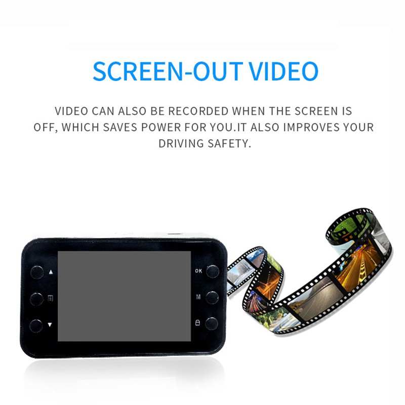 Camera Hành Trình Ô Tô 2.2 Inch Full Hd 1080p Hỗ Trợ Quay Ban Đêm | BigBuy360 - bigbuy360.vn