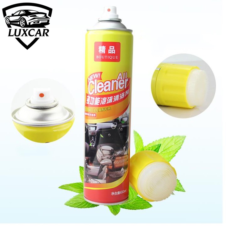 Bình xịt rửa đa năng Cleaner | Flamingo 650ML vệ sinh nội thất ô tô,nhà cửa