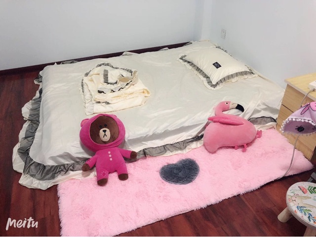 Thảm lông trải sàn lông mịn kích thước 80cmx2m