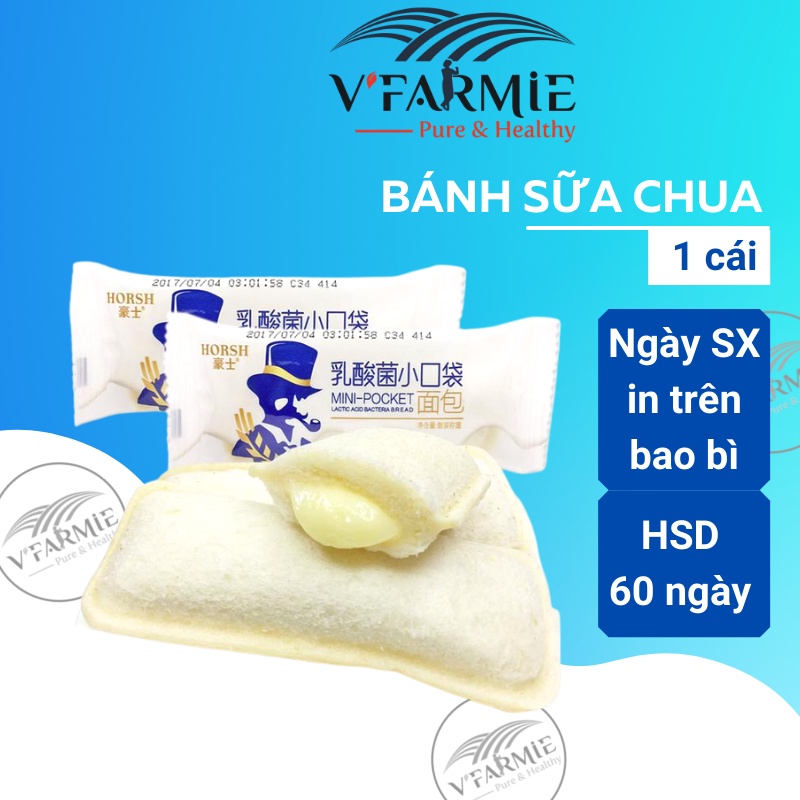 1 cái bánh sữa chua Horsh date mới