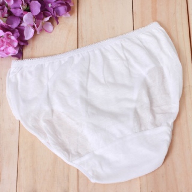 Gói 6 quần lót cotton mỏng Naris cho mẹ sau sinh