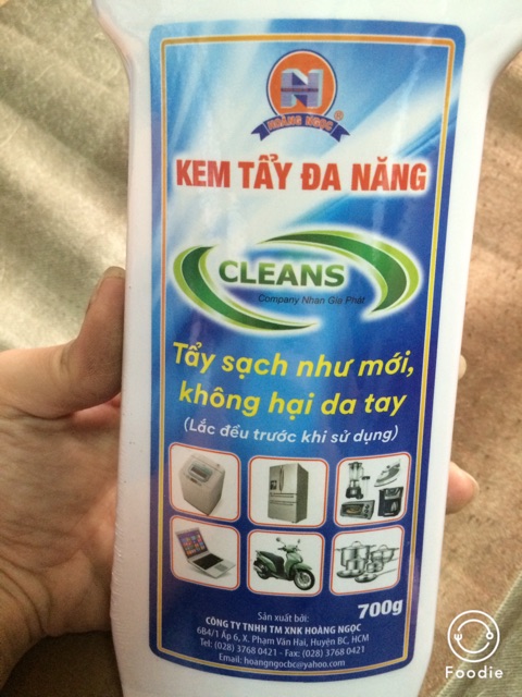 Kem tẩy đa năng Cleans 700g