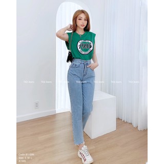 Quần baggy bò nữ