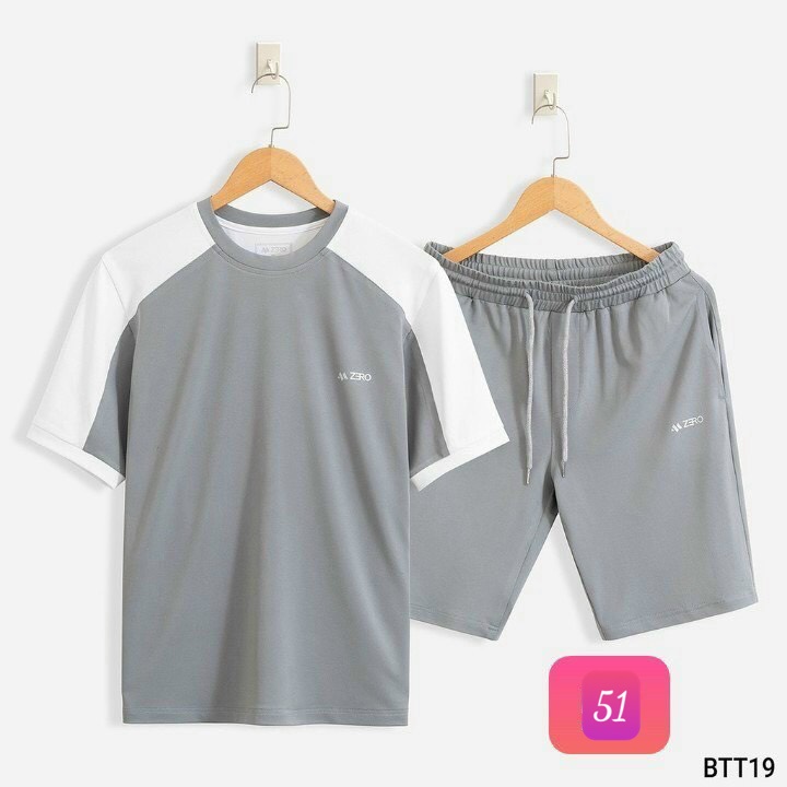 Đồ Bộ Thể Thao Nam Thun Cotton Co Giãn Mặc Ở Nhà Phối Họa Tiết Nhiều Màu M265
