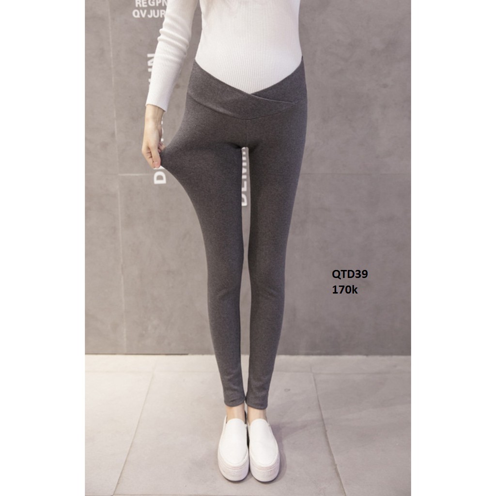 QUẦN BẦU LEGGING DÀI DƯỚI BỤNG QTD39