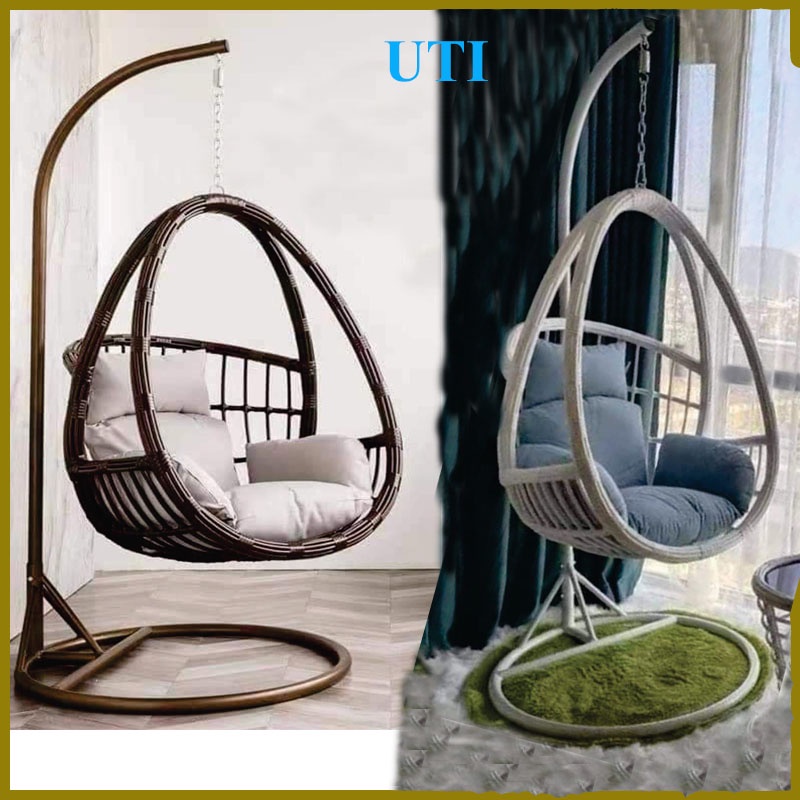 Xích Đu Đơn Phượng Hoàng Ban Công Phòng Khách Sân Vườn