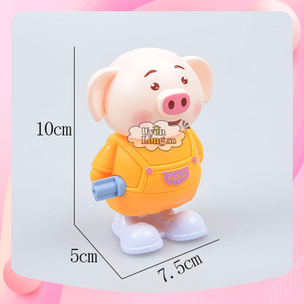 Heo Pig Vặn Cót Vui Chơi Cùng Bé Ăn Bột, Hàng Chất Lượng Cao