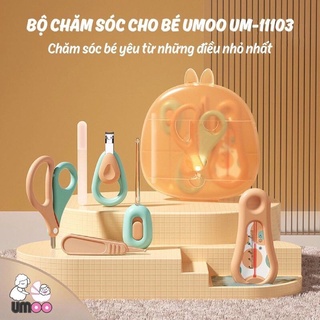 Bộ chăm sóc móng tay siêu tiện dụng Umoo 6 chi tiết cho bé