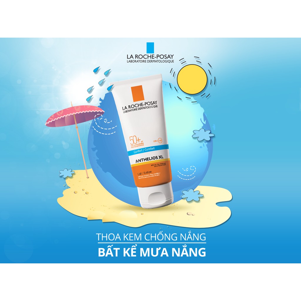 ✅[Hàng Auth_Giá Sỉ] Kem Chống Nắng Dạng Sữa Laroche Posay Anthelios XL Lotion SPF 50+_100ml