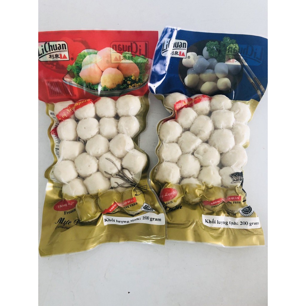 Gói 200g Cua viên Li Chuan Đặc Biệt