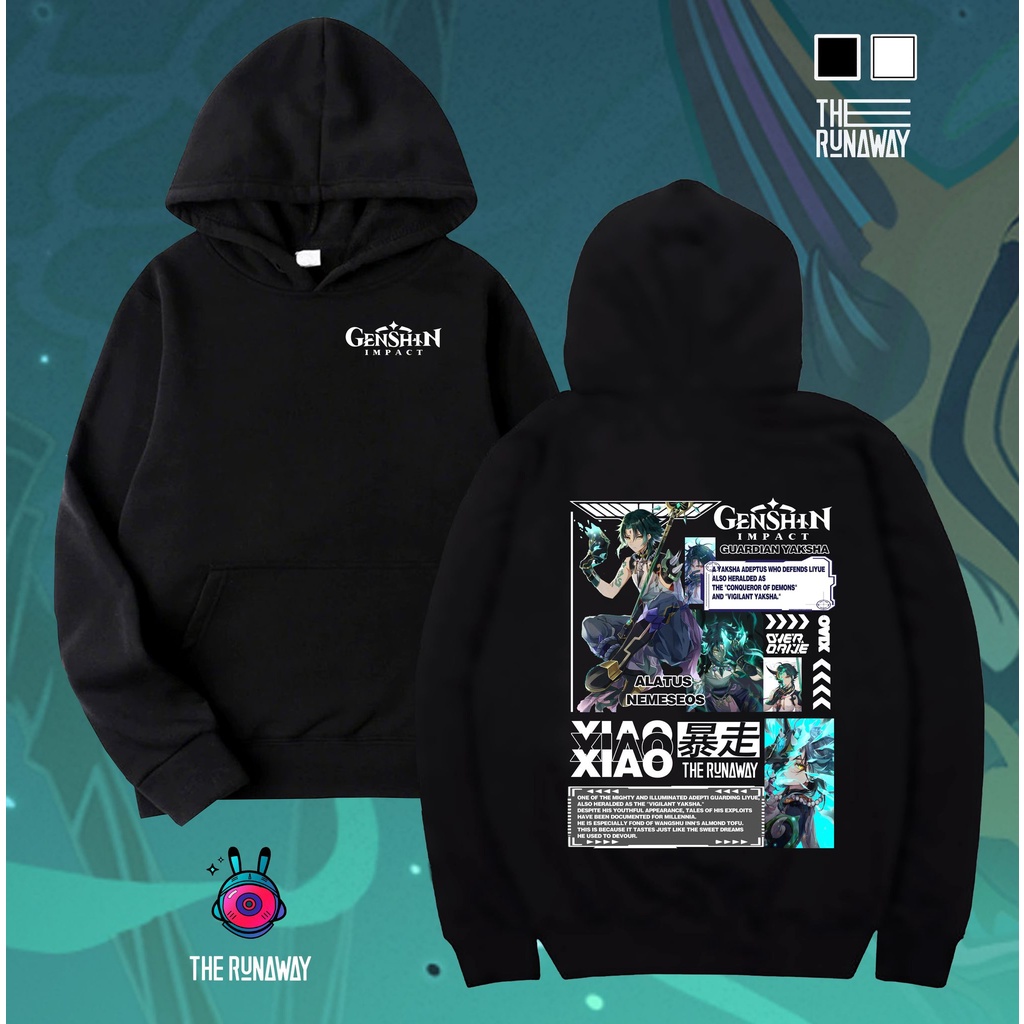 Áo Hoodie Genshin Impact: Xiao Nam / Nữ by The Runaway