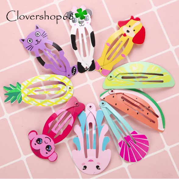 Kẹp tóc trái cây dễ thương, kẹp tóc hoa quả xinh xắn (sỉ 2k) 🍀 Clovershop68 🍀