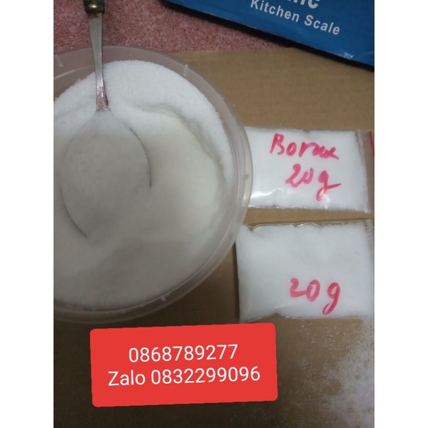 Bột borax/hàn the 100g