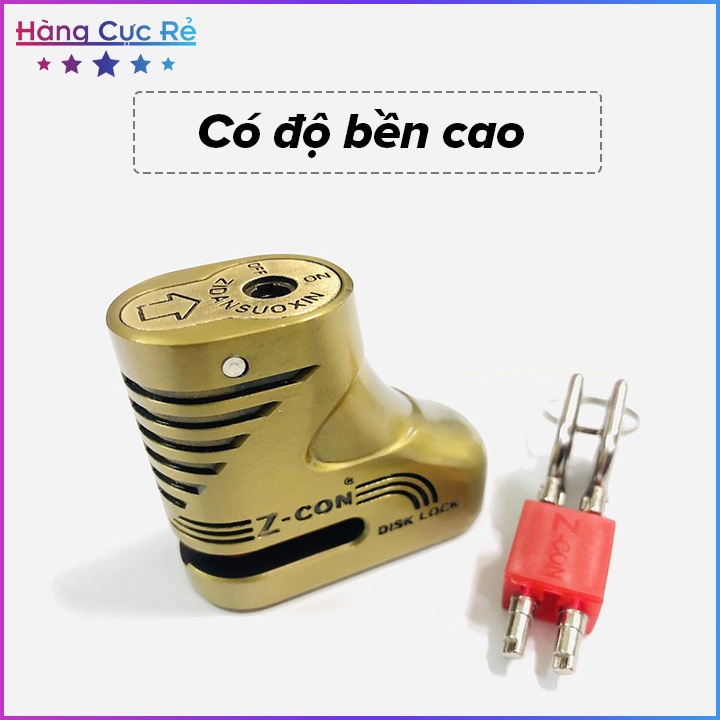 Ổ khóa thắng đĩa xe máy Z-CON