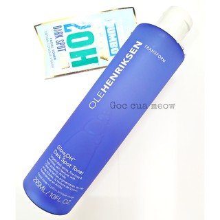 [Jumbo size 295ml] Toner Ole Henriksen Glow2OH Dark Spot AHA nước cân bằng, sáng da OleHenriksen
