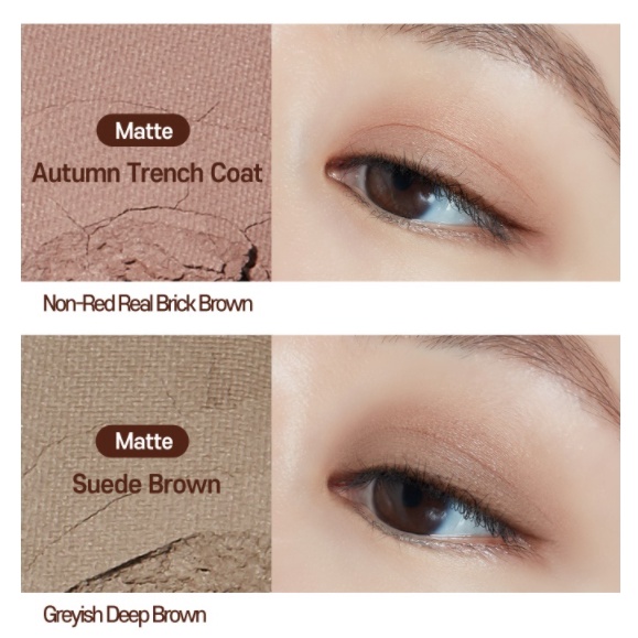 [Hàng mới về] Bảng phấn mắt Etude House 0.7g x10 màu phong cách mùa thu