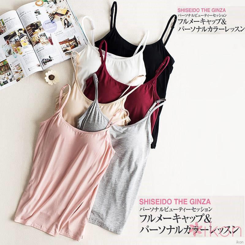 ✨ikon💕 Women Shaping Sliming singlet Padded Bra Crop Tops | BigBuy360 - bigbuy360.vn