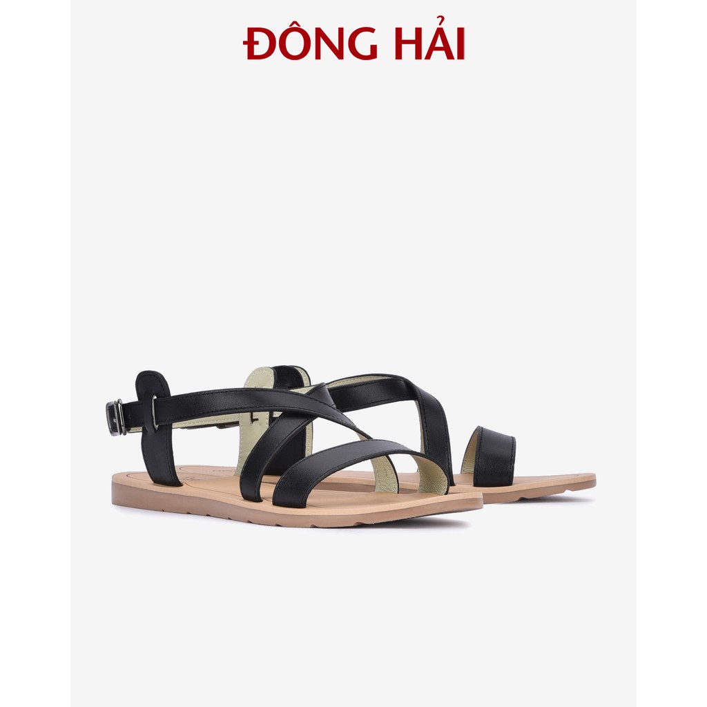 "TẶNG NGAY 30K khi theo dõi gian hàng trong T6 "Giày Sandal Nữ Đông Hải - S7423 ( Da bò)