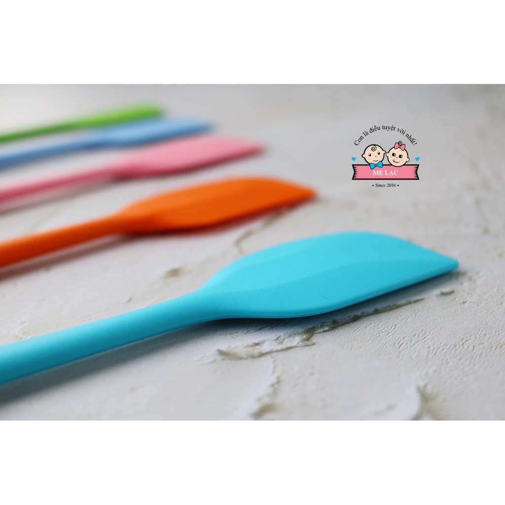 Phới silicone đa năng, spatula làm bánh và chế biến đồ ăn dặm cho bé