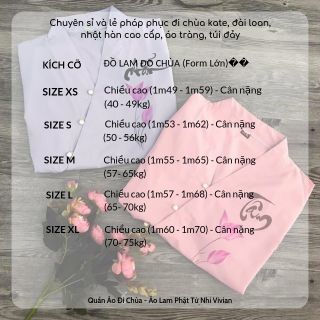 Đồ lam mặc đi chùa - Bà Lai Nhật Vẽ  Lam- [Hình thật + Video 100%]