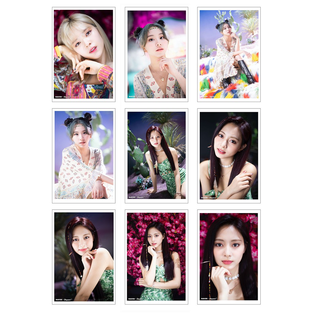 Lomo Card 72 Ảnh TWICE - More and More by naver dispatch