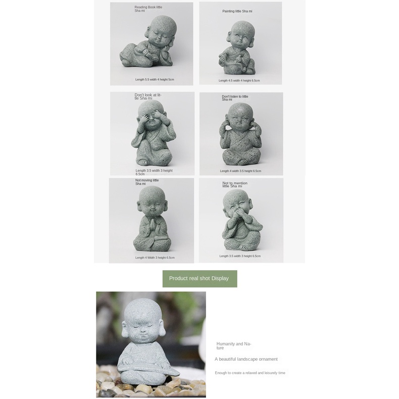 Tượng Phật Nhỏ Trang Trí Khu Vườn