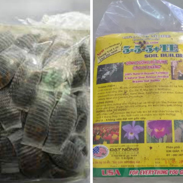Phân tan chậm 5-5-5 TE 2k/gói