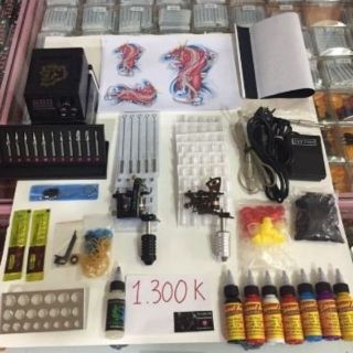 Bộ kit 2 máy xăm Trung Cấp mẫu 01 ( hàng có sẵn )